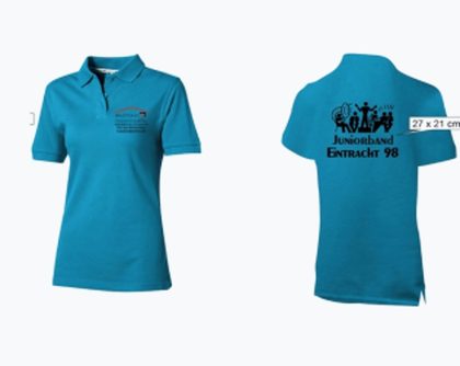Trikots des gesponserten Vereins